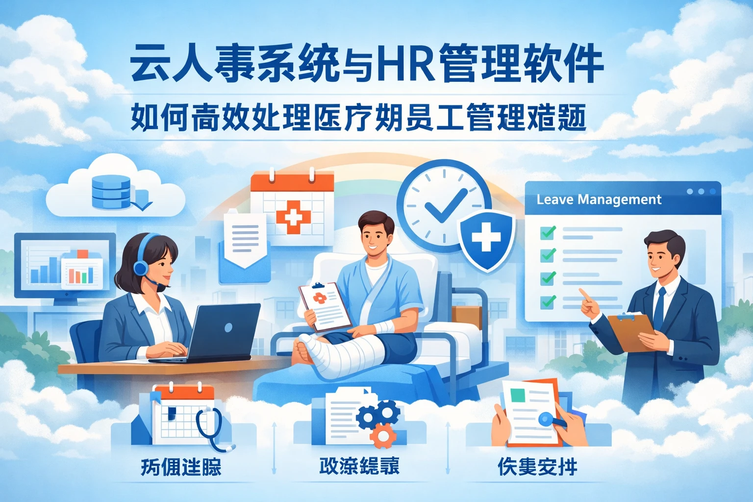 云人事系统与HR管理软件如何高效处理医疗期员工管理难题
