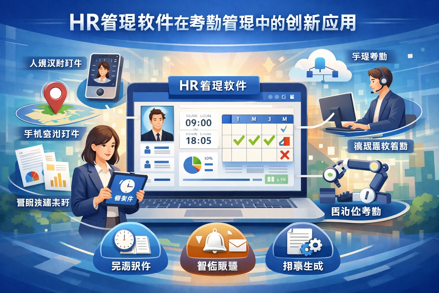 HR管理软件在考勤管理中的创新应用