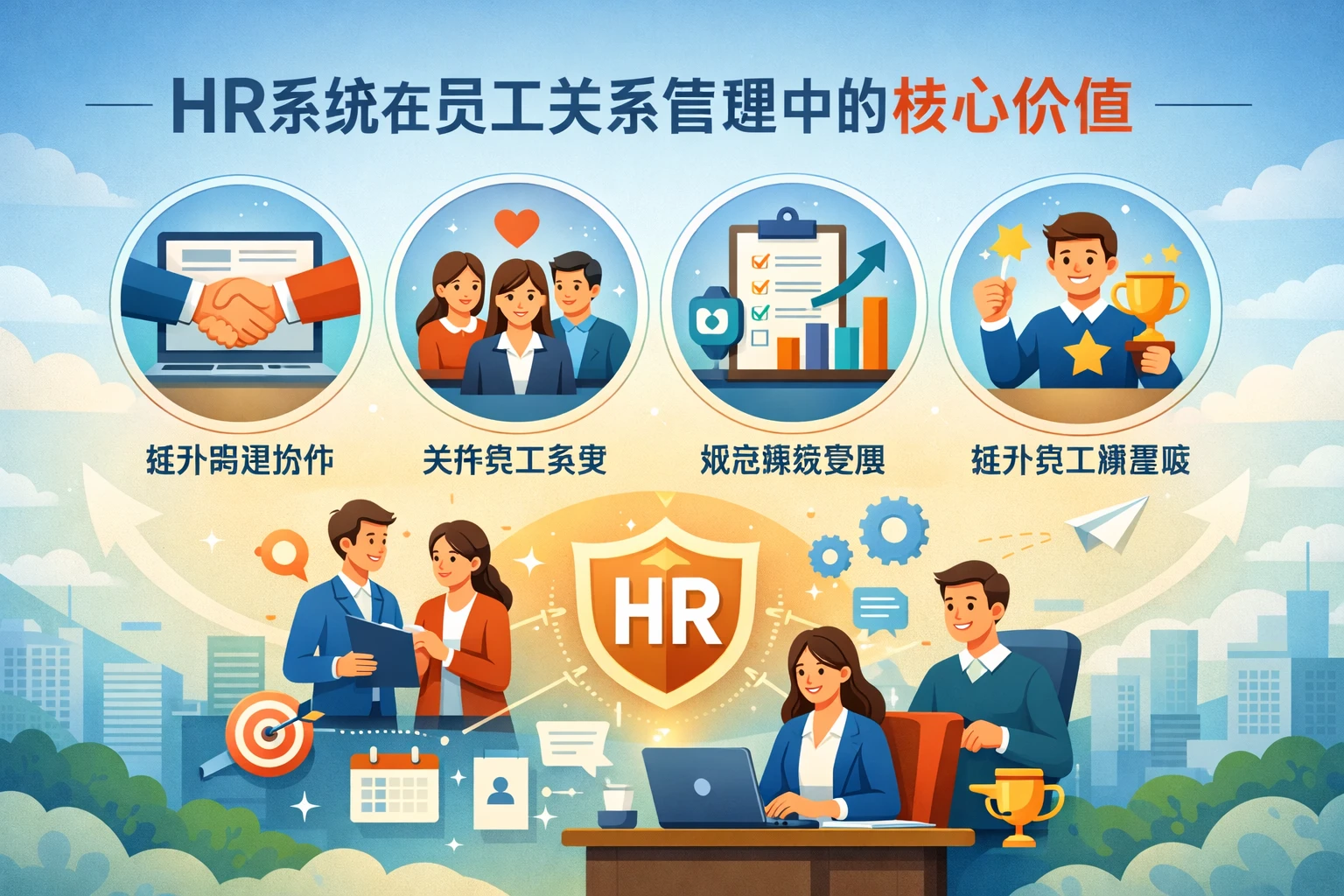 HR系统在员工关系管理中的核心价值
