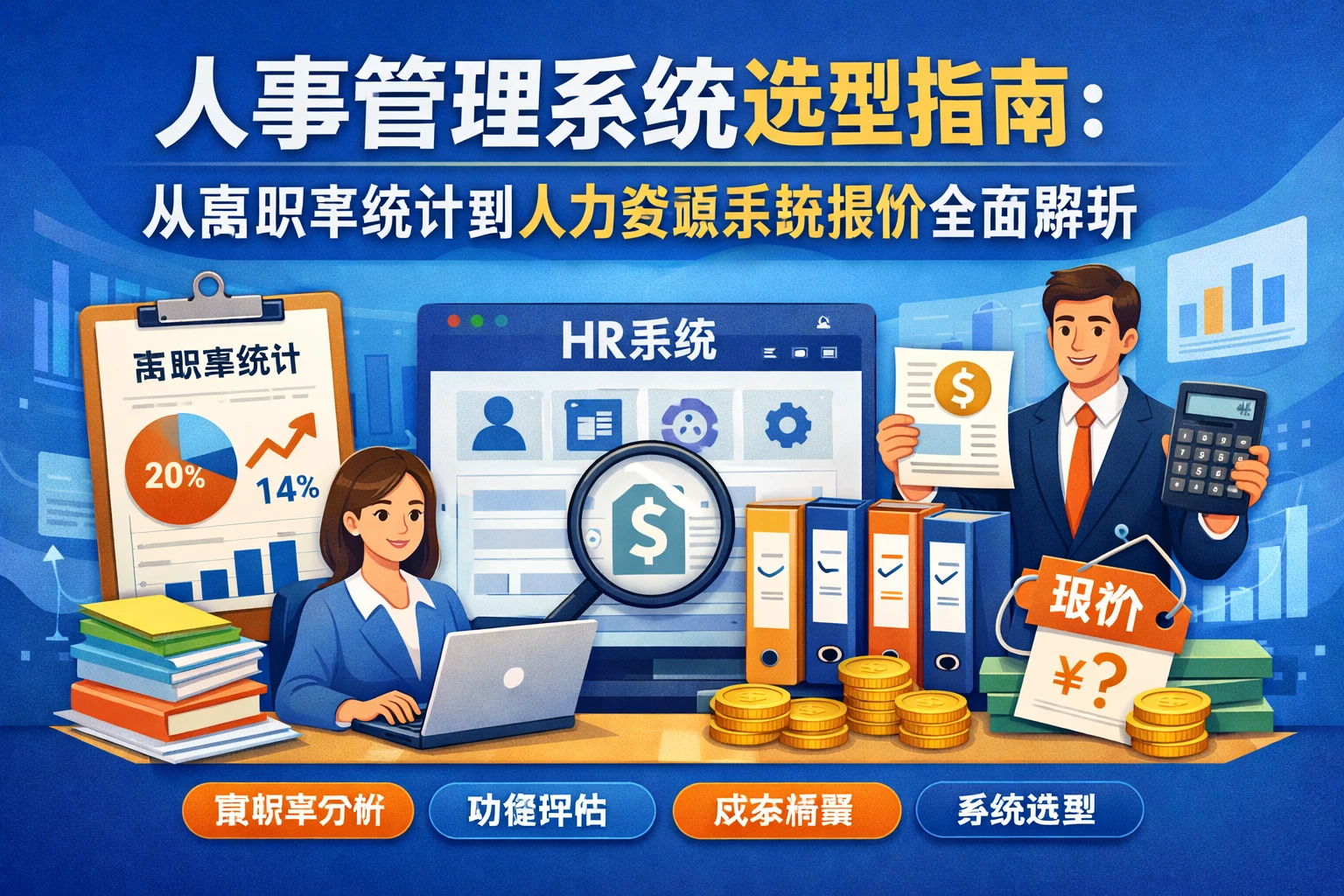 人事管理系统选型指南：从离职率统计到人力资源系统报价全面解析