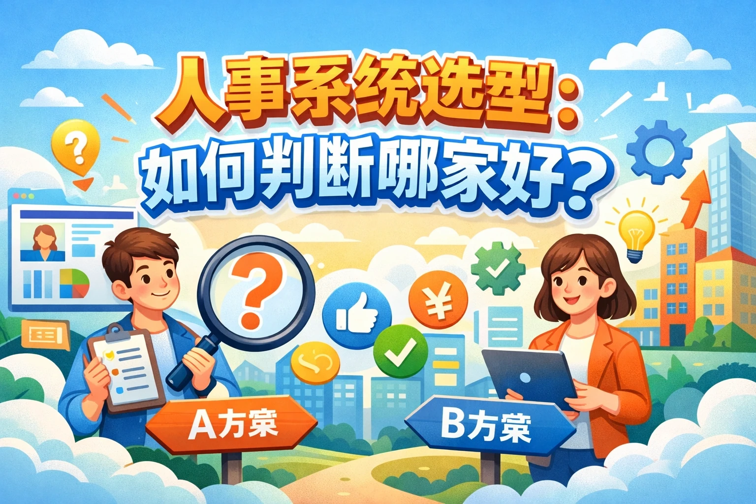 人事系统选型：如何判断哪家好