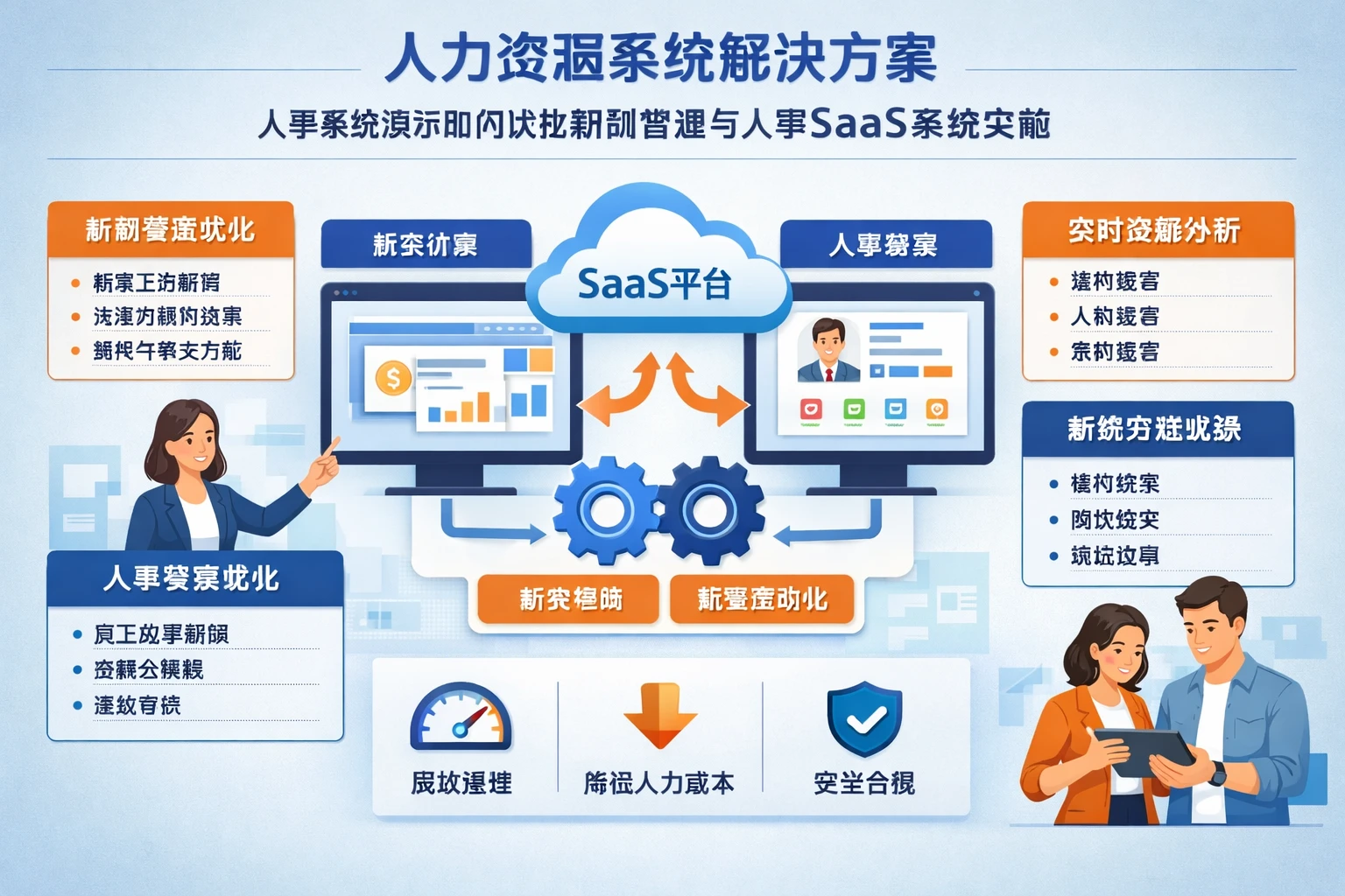 人力资源系统解决方案:人事系统演示如何优化薪酬管理与人事SaaS系统实施