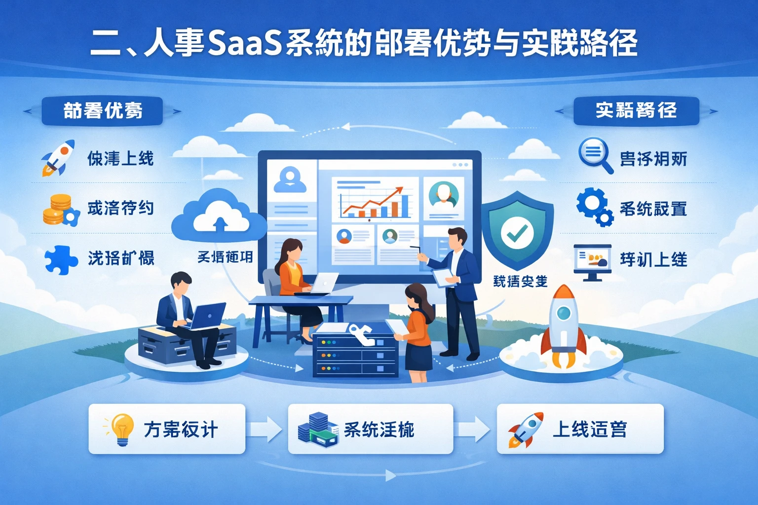 二、人事SaaS系统的部署优势与实践路径