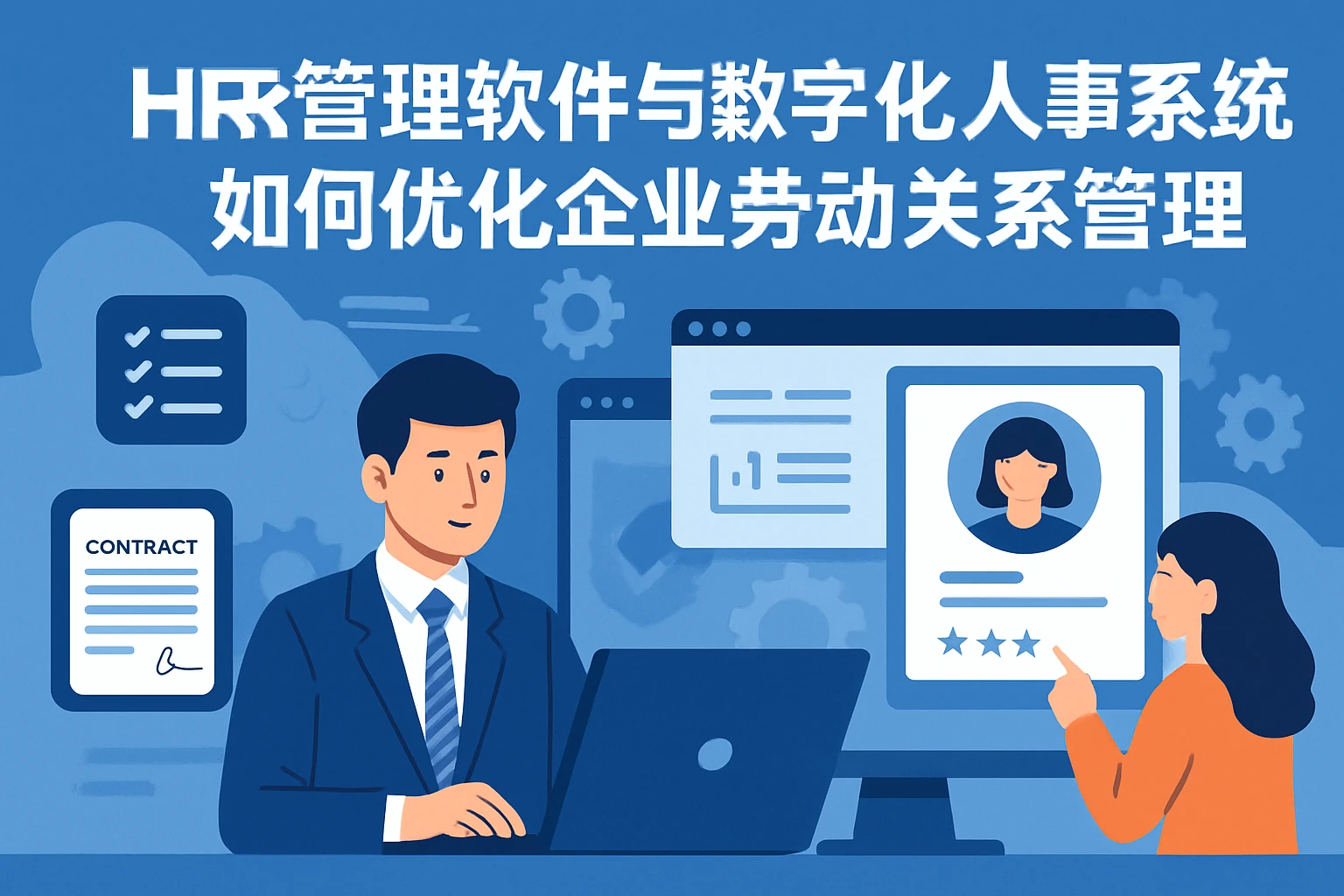 HR管理软件与数字化人事系统如何优化企业劳动关系管理