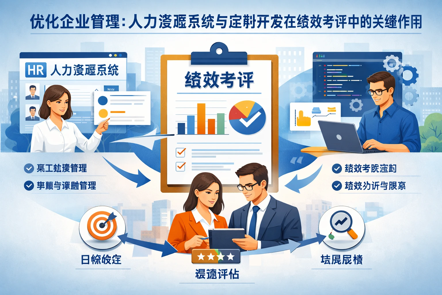 优化企业管理：人力资源系统与定制开发在绩效考评中的关键作用