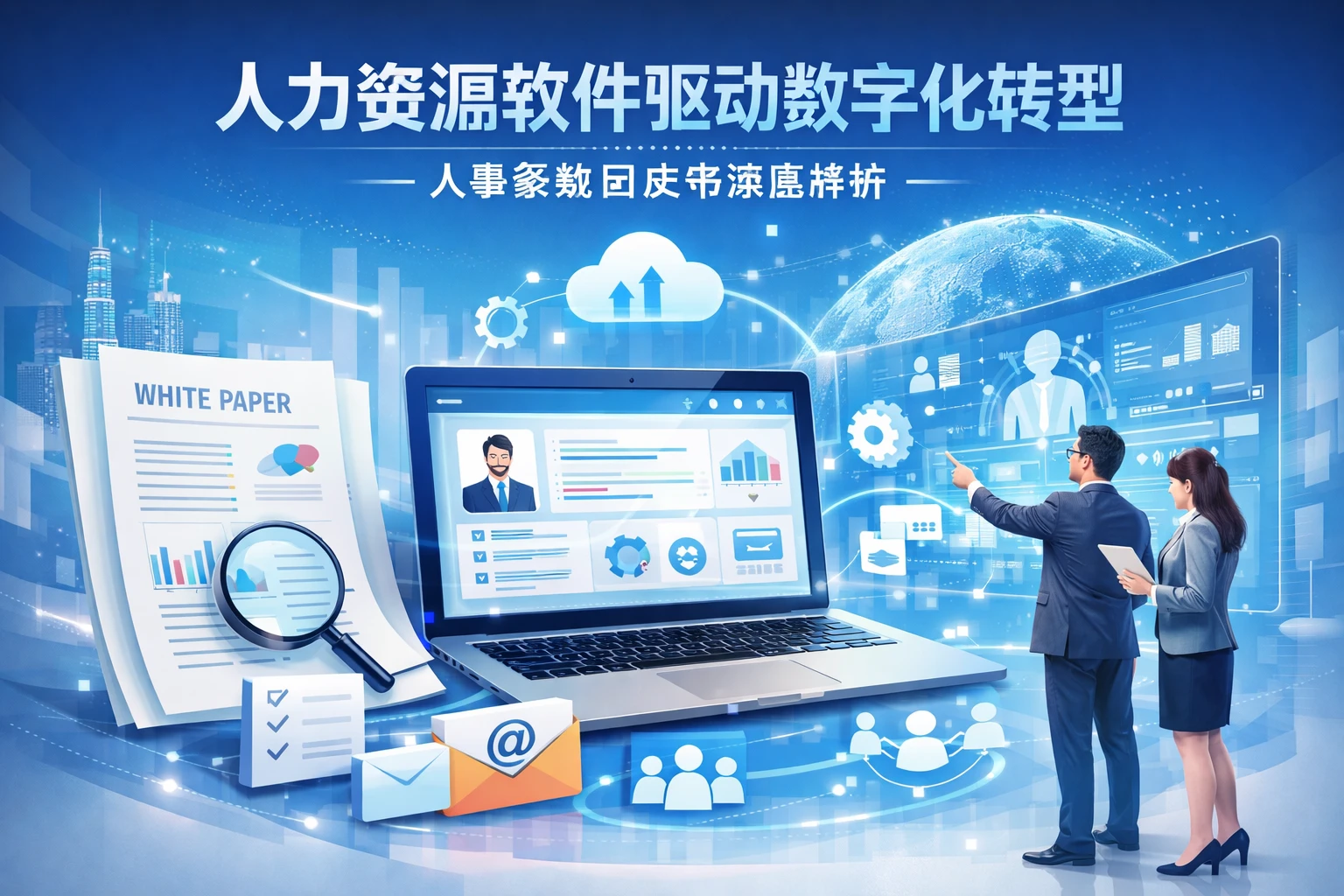 人力资源软件驱动数字化转型：人事系统白皮书深度解析