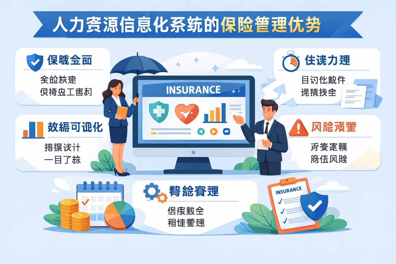 人力资源信息化系统的保险管理优势