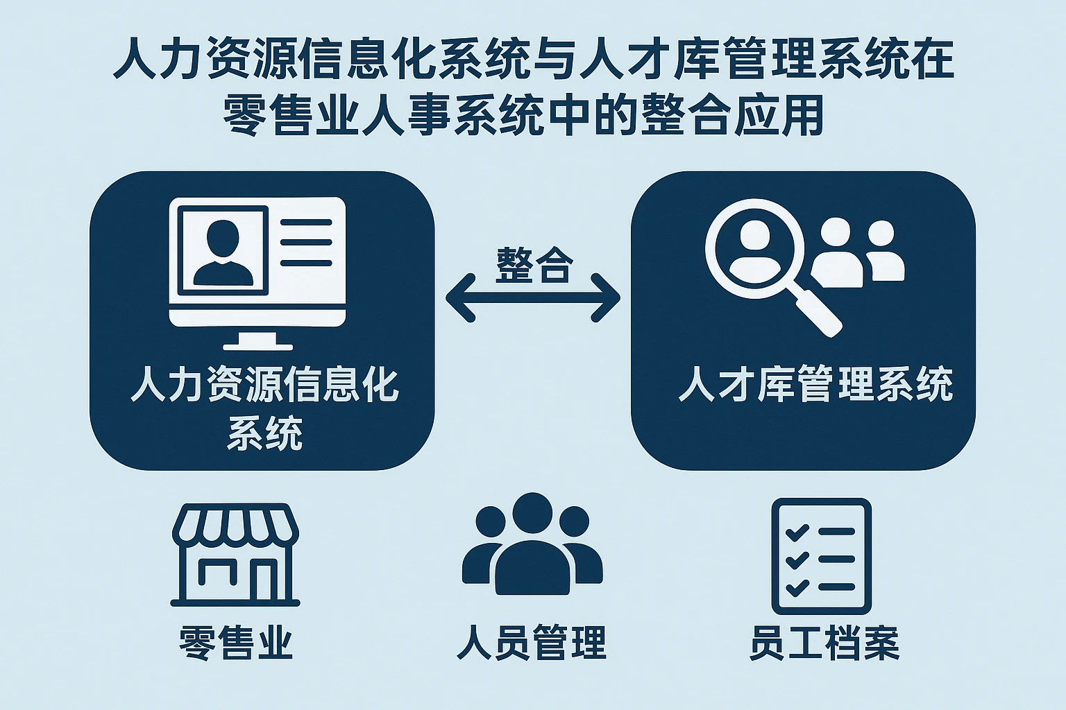 人力资源信息化系统与人才库管理系统在零售业人事系统中的整合应用