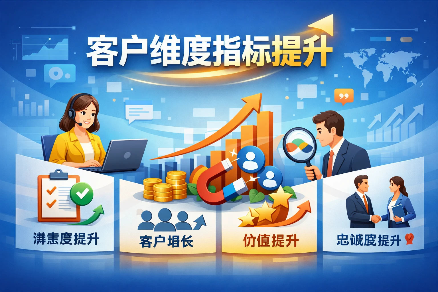 客户维度指标提升