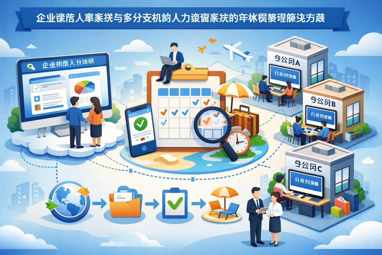 企业微信人事系统与多分支机构人力资源系统的年休假管理解决方案