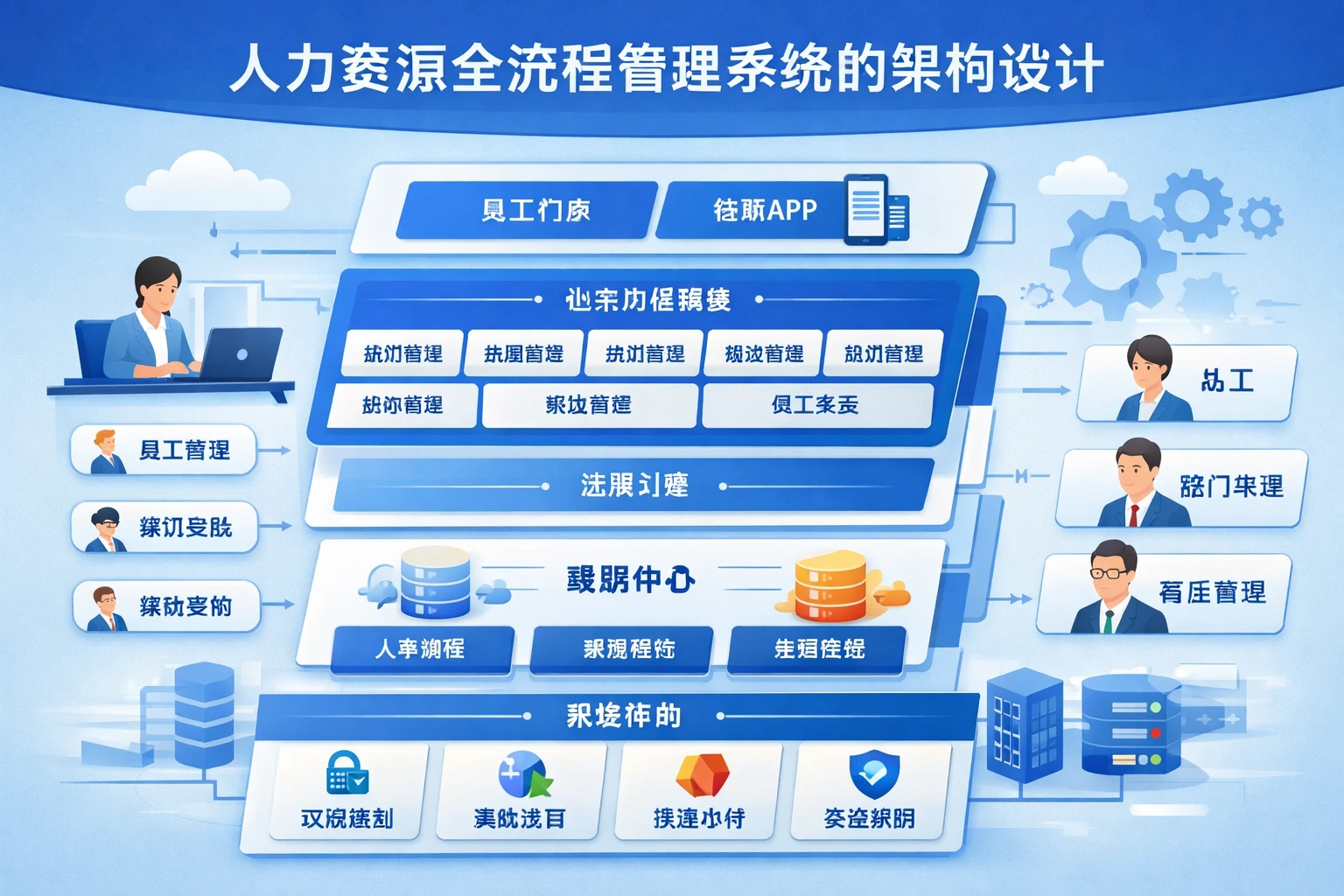 人力资源全流程管理系统的架构设计
