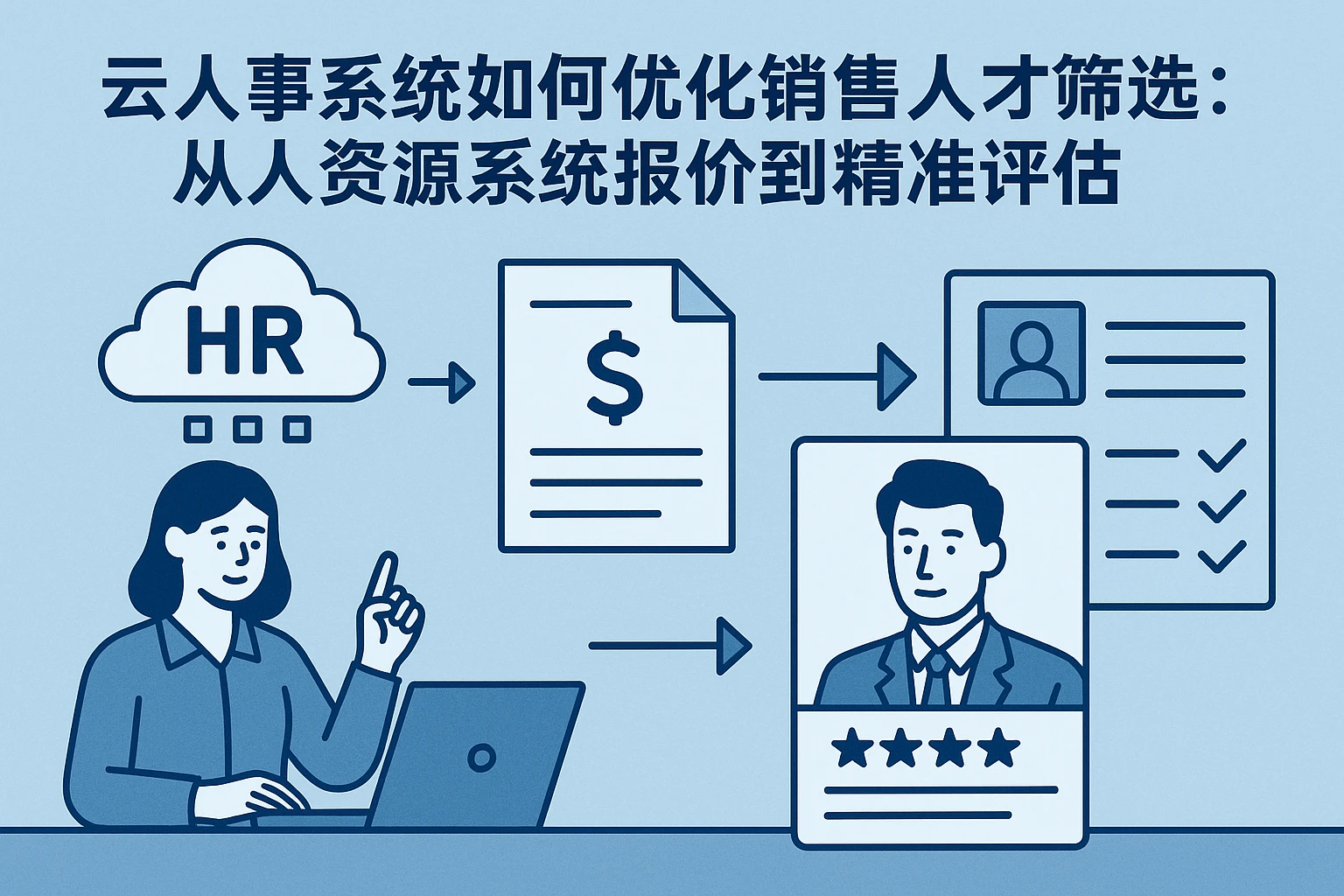 云人事系统如何优化销售人才筛选:从人力资源系统报价到精准评估