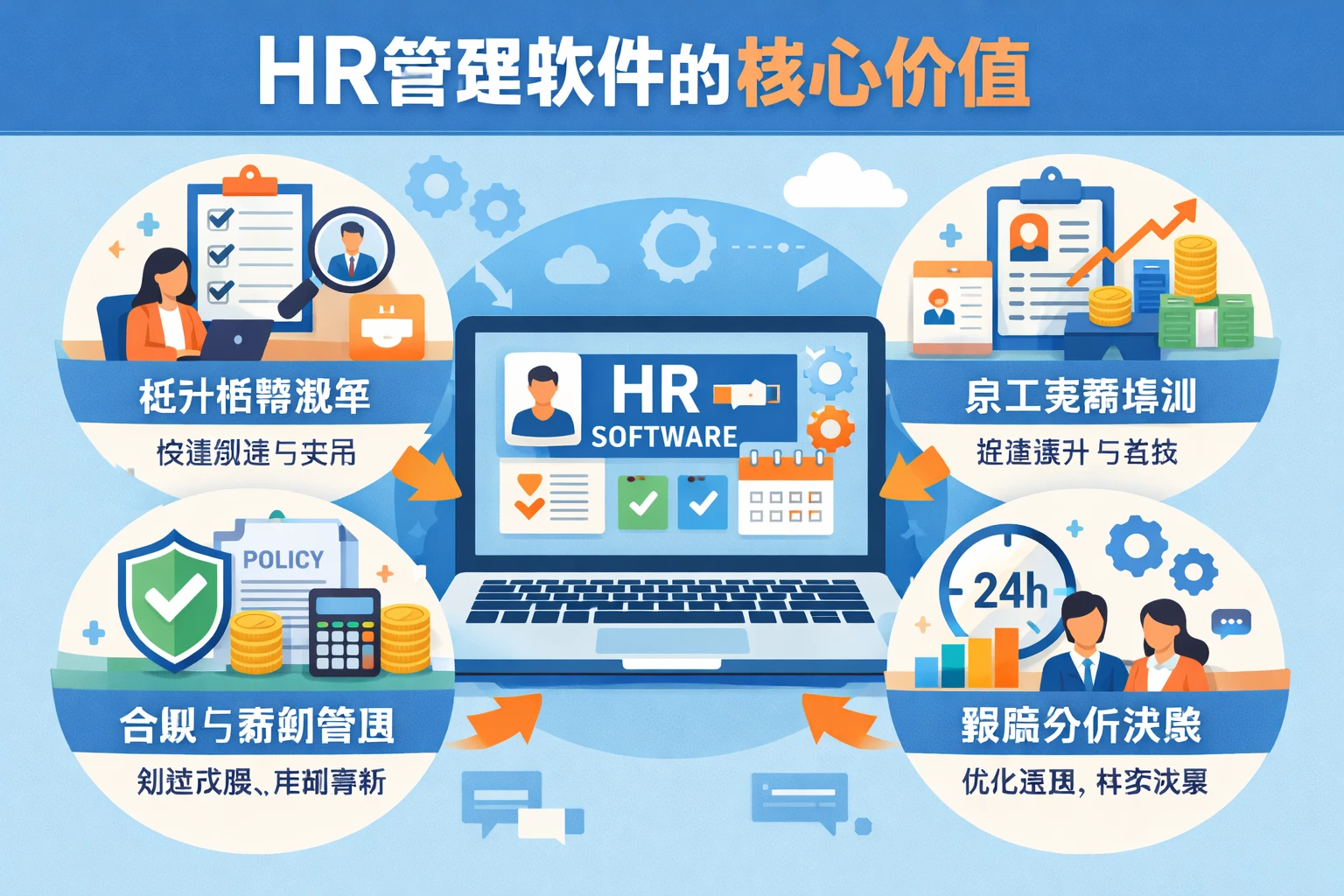 HR管理软件的核心价值