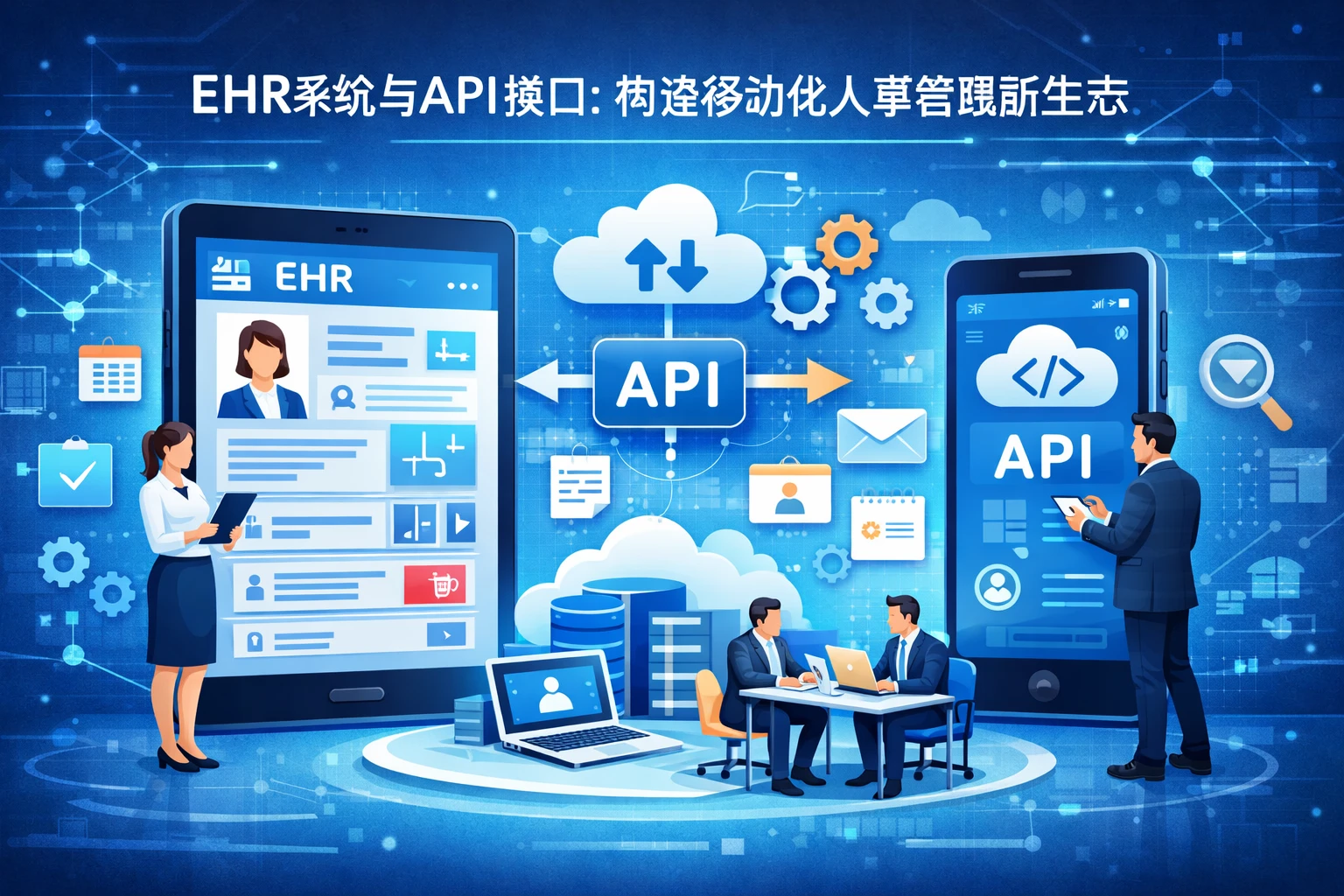 EHR系统与API接口：构建移动化人事管理新生态