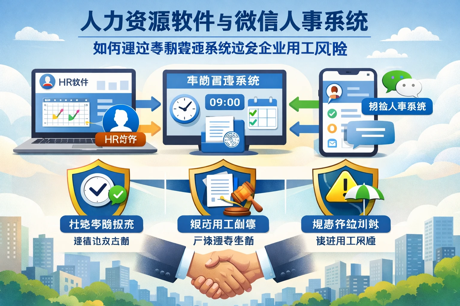人力资源软件与微信人事系统如何通过考勤管理系统避免企业用工风险
