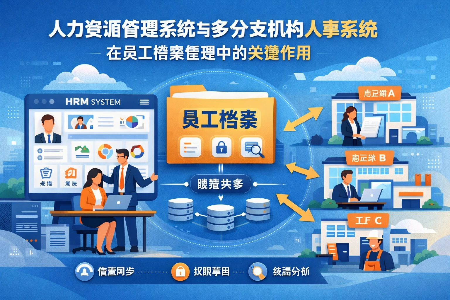 人力资源管理系统与多分支机构人事系统在员工档案管理中的关键作用