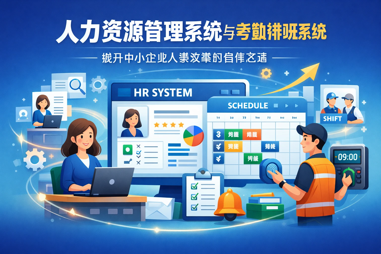 人力资源管理系统与考勤排班系统：提升中小企业人事效率的自律之道