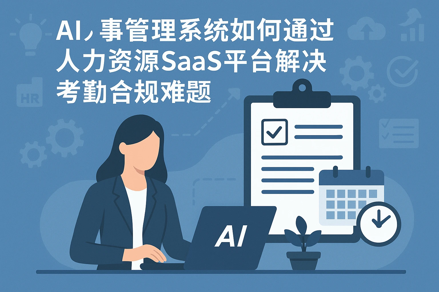 AI人事管理系统如何通过人力资源SaaS平台解决考勤合规难题