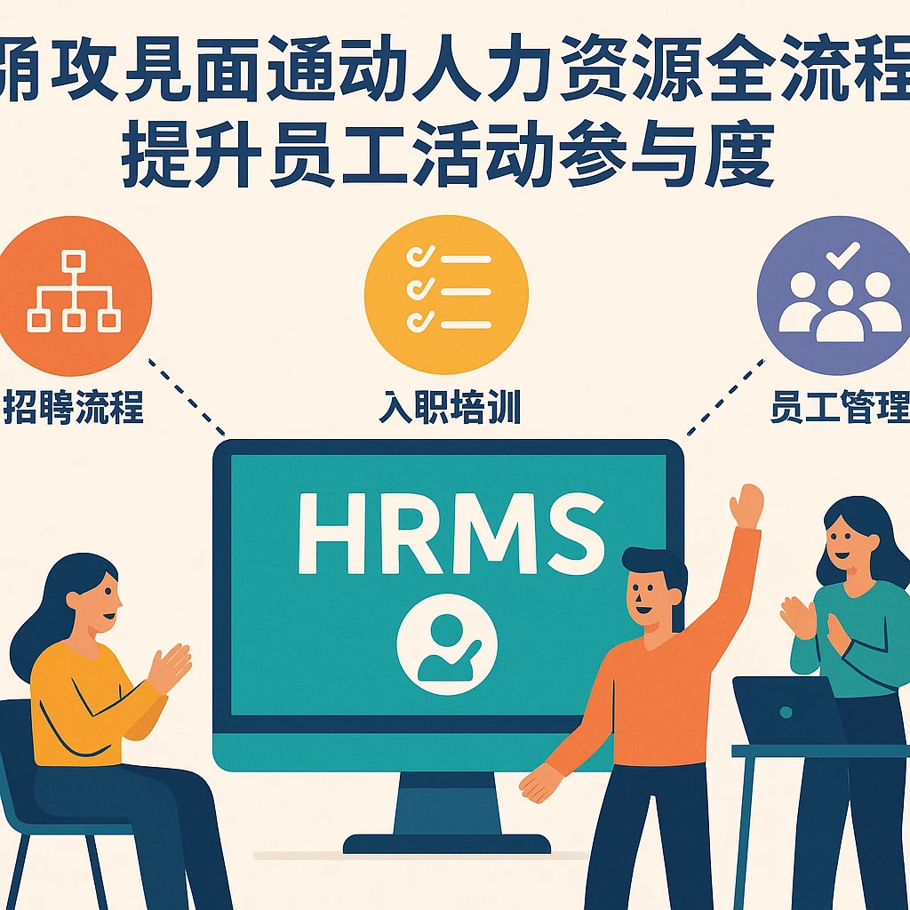 人事管理软件如何通过人力资源全流程系统提升员工活动参与度