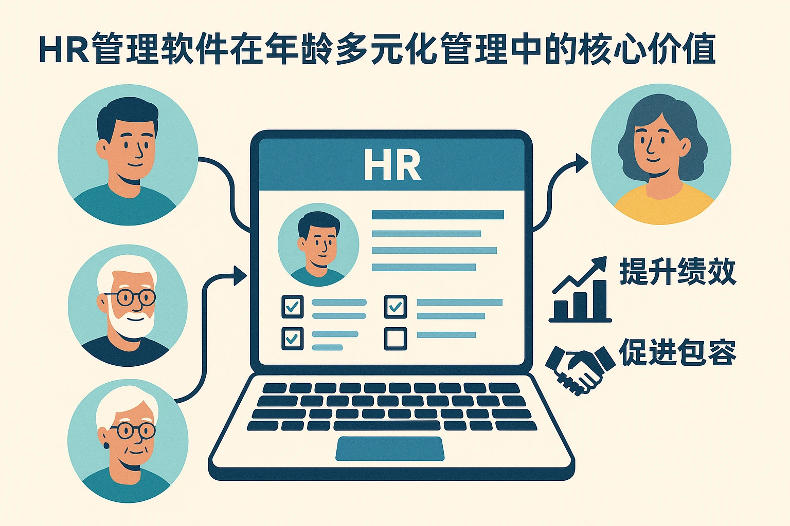 HR管理软件在年龄多元化管理中的核心价值