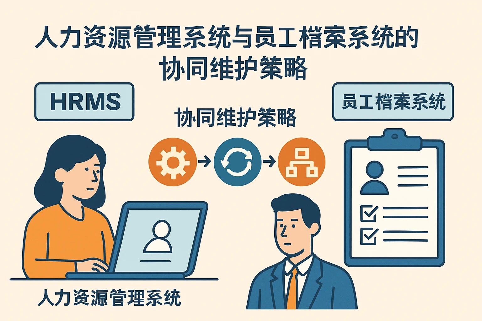 人力资源管理系统与员工档案系统的协同维护策略