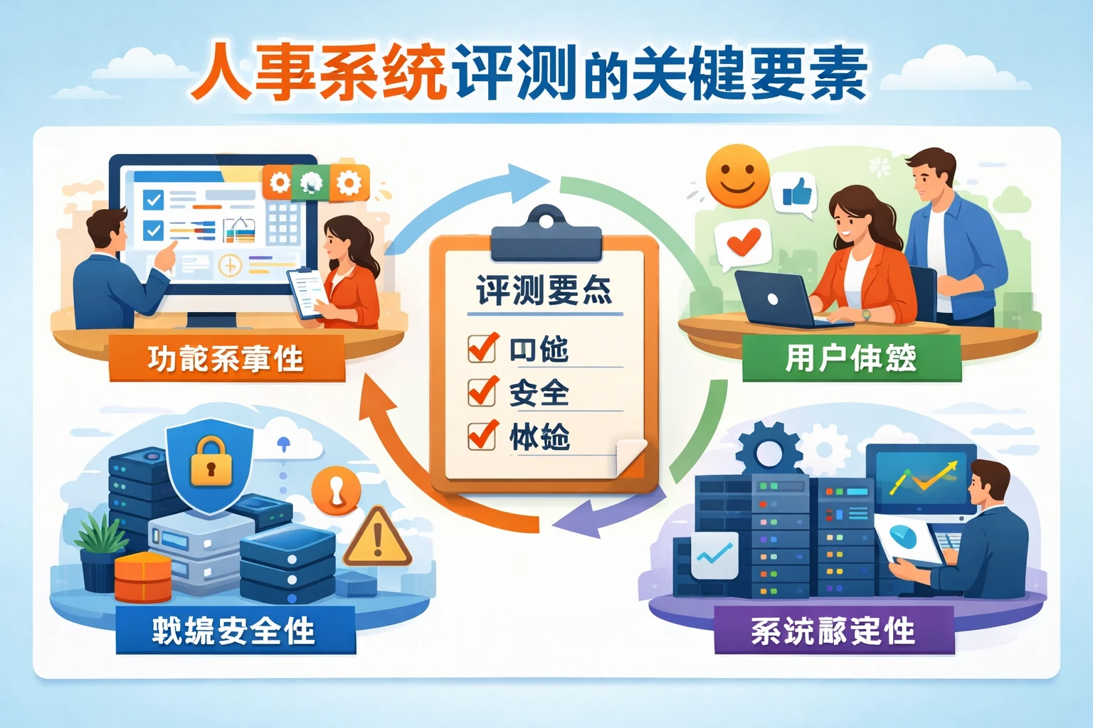 人事系统评测的关键要素