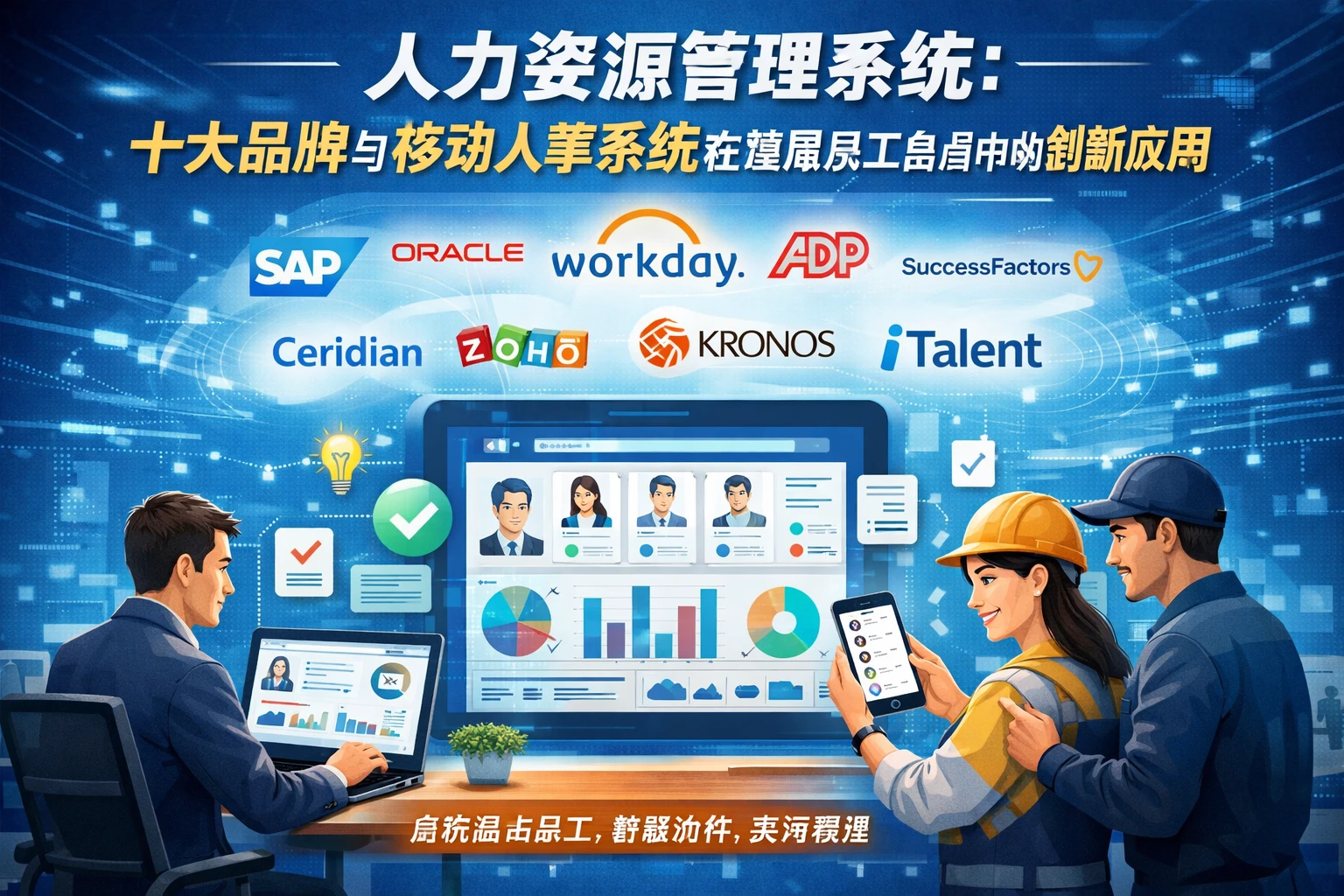 人力资源管理系统：十大品牌与移动人事系统在基层员工盘点中的创新应用