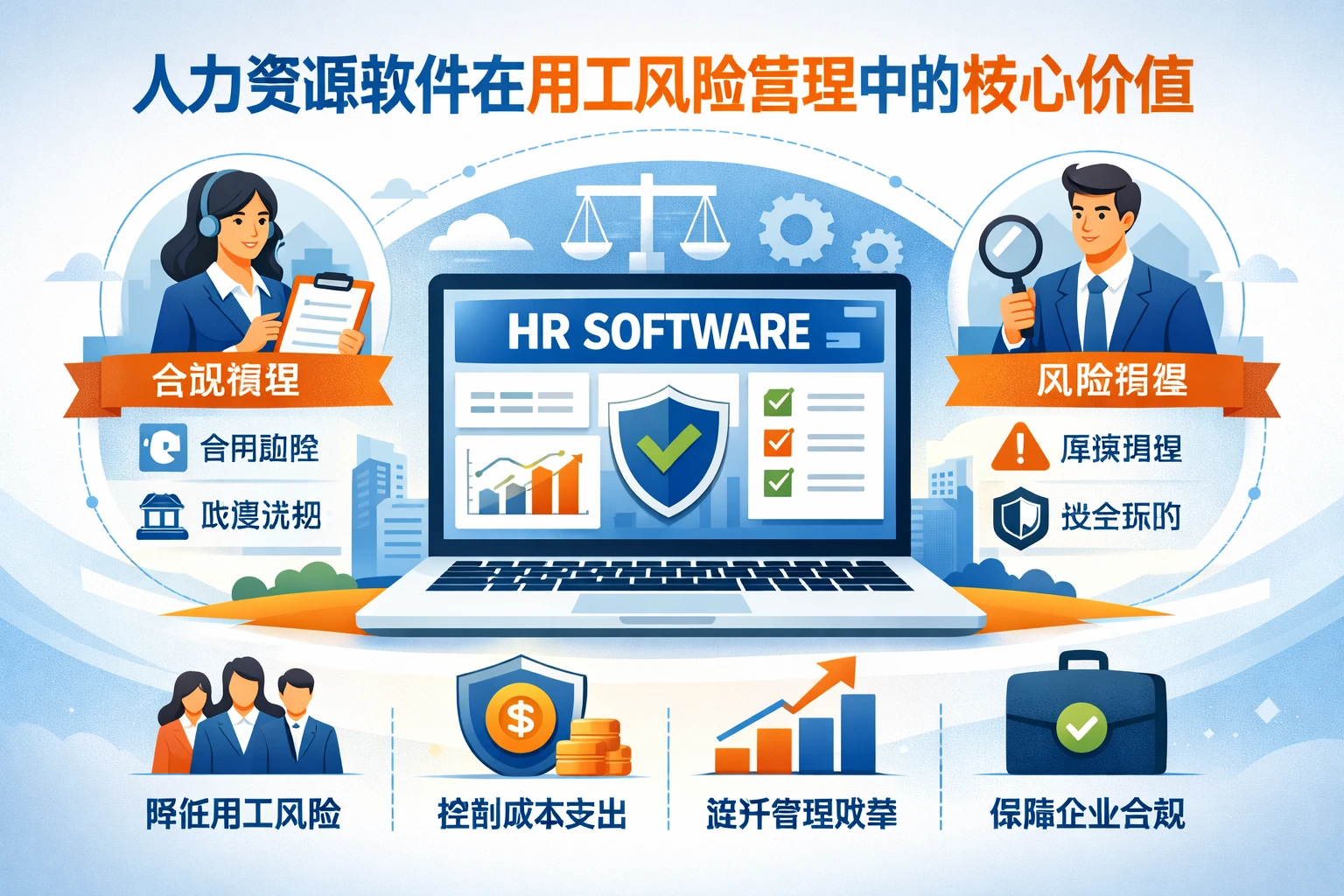 人力资源软件在用工风险管理中的核心价值