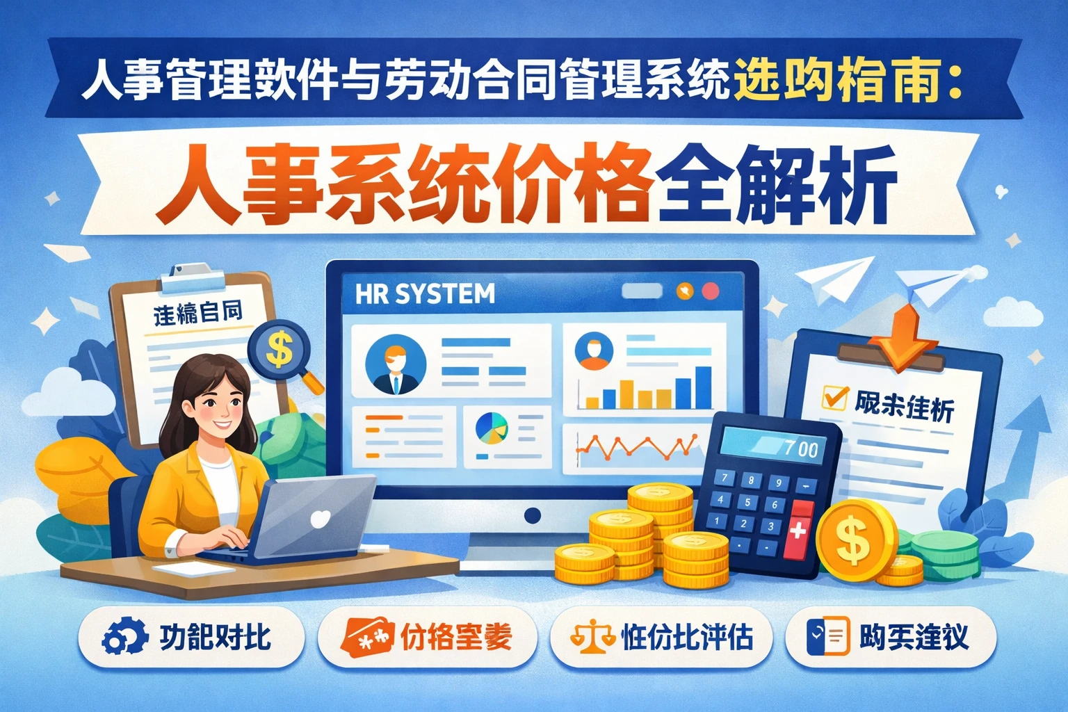 人事管理软件与劳动合同管理系统选购指南：人事系统价格全解析