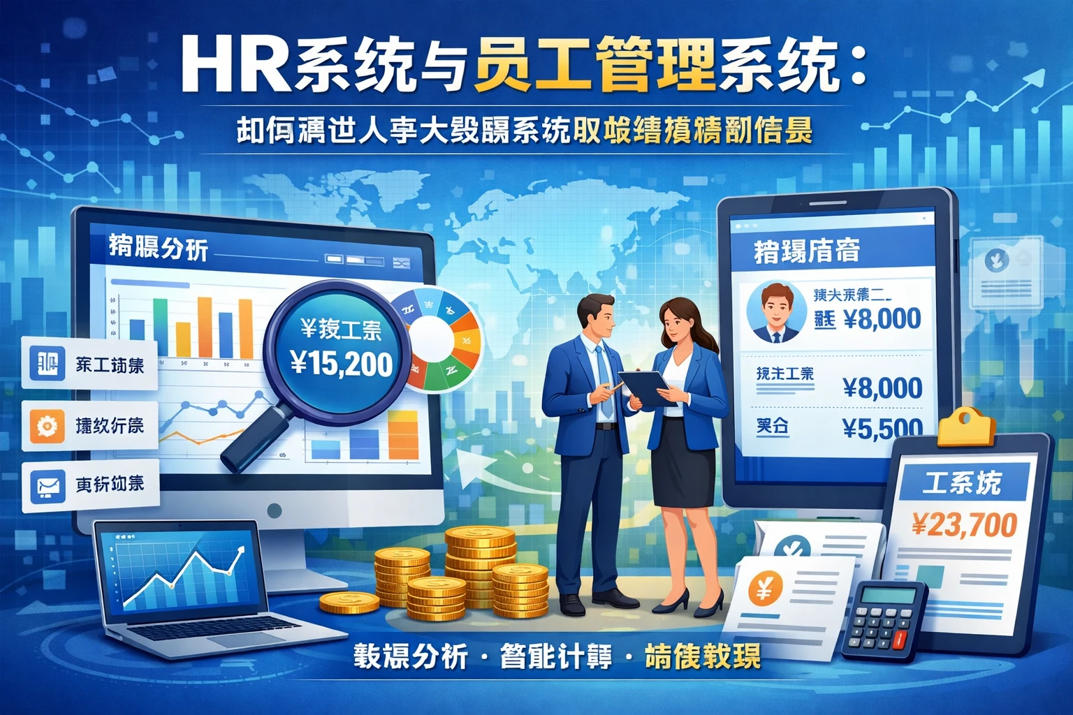 HR系统与员工管理系统：如何通过人事大数据系统获取精准薪酬信息