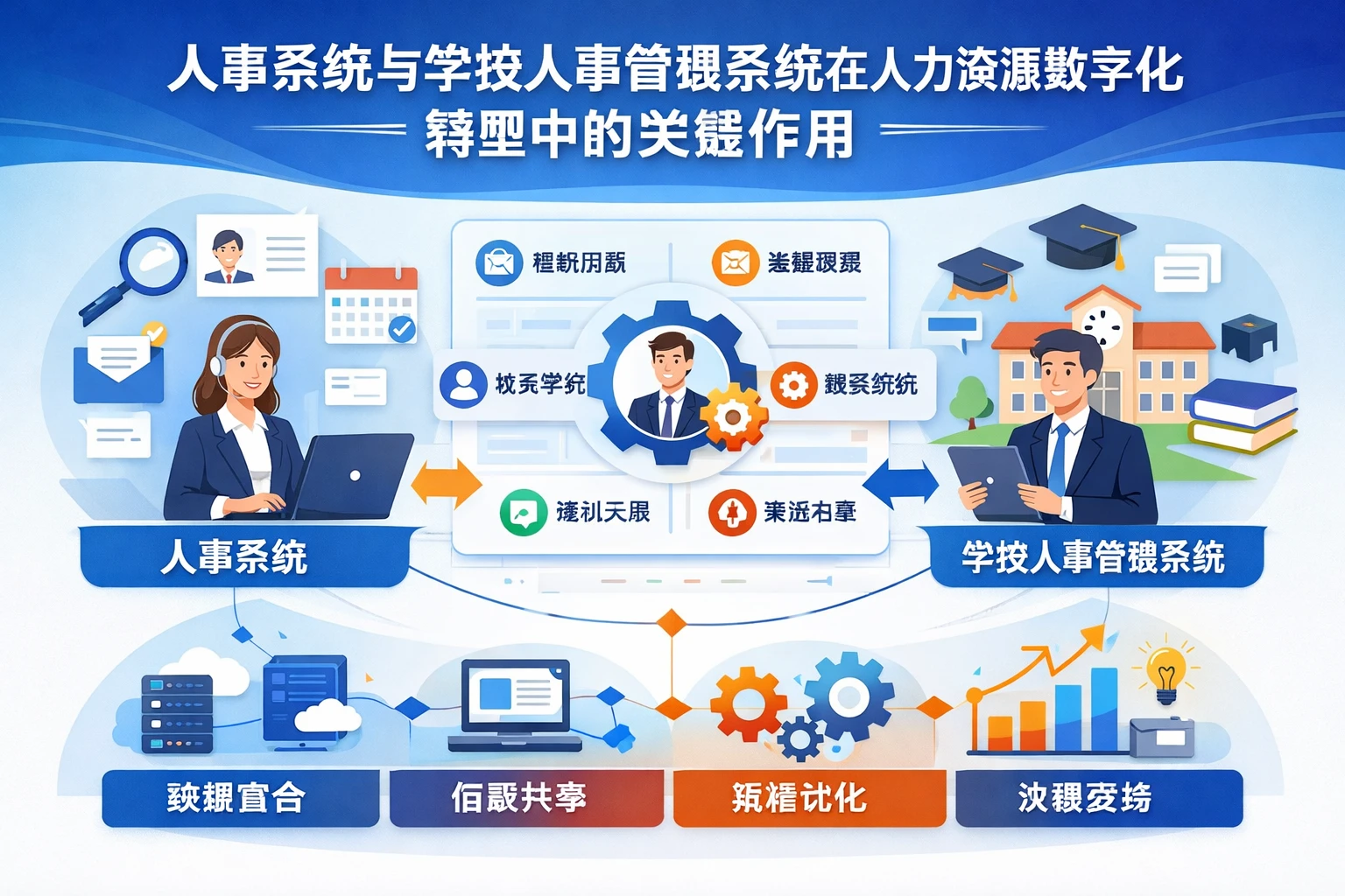 人事系统与学校人事管理系统在人力资源数字化转型中的关键作用