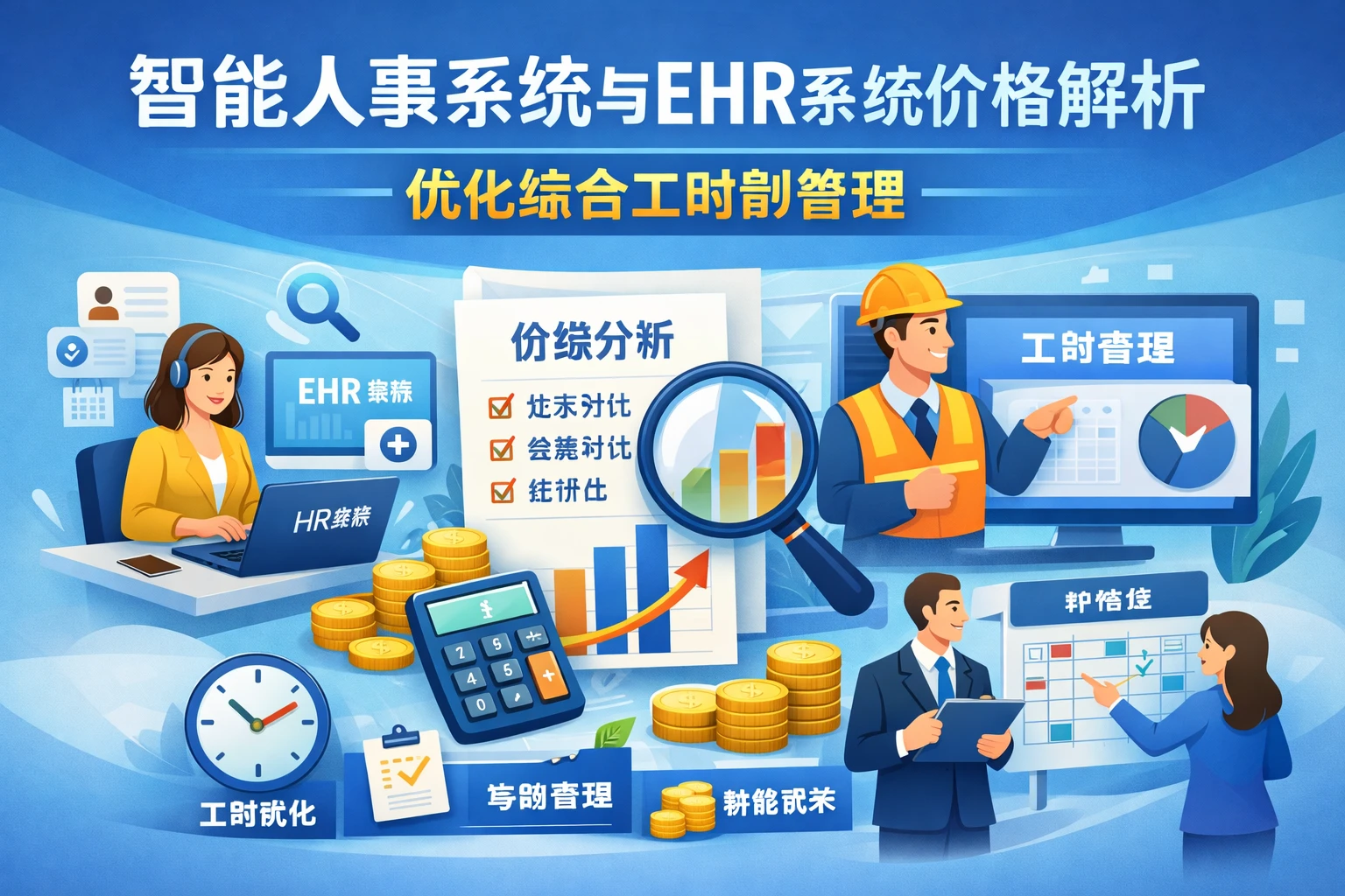智能人事系统与ehr系统价格解析：优化综合工时制管理
