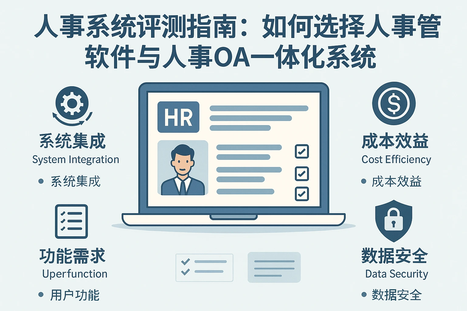 人事系统评测指南：如何选择人事管理软件与人事OA一体化系统