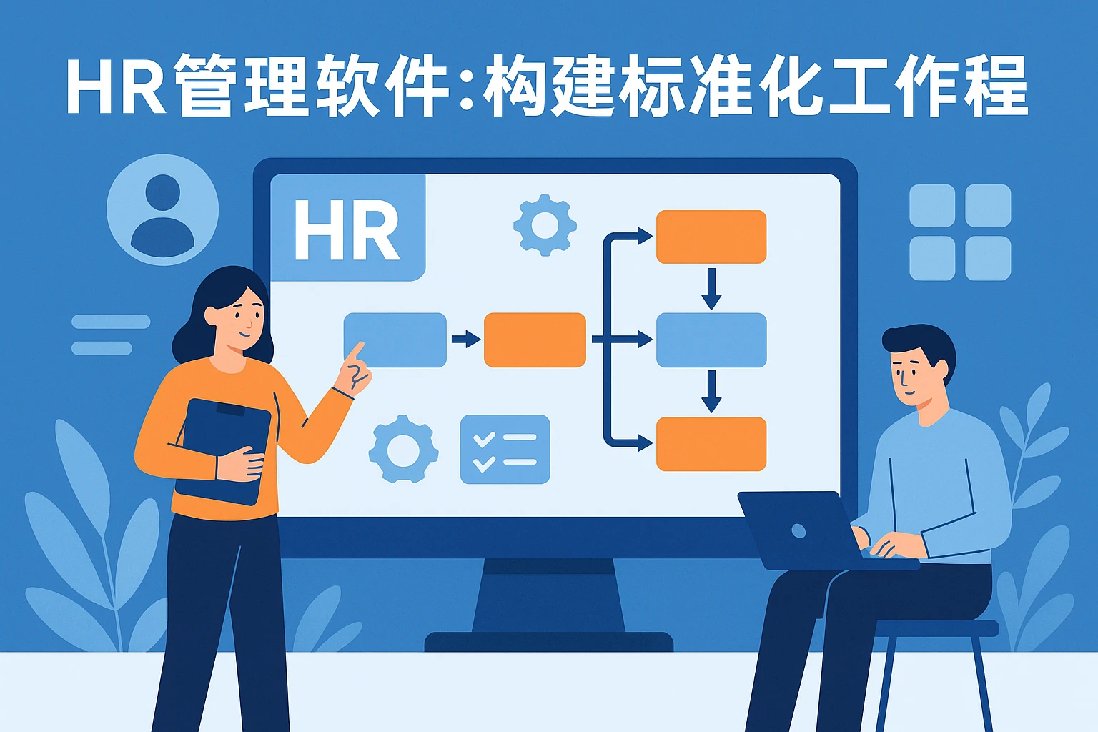 HR管理软件:构建标准化工作流程