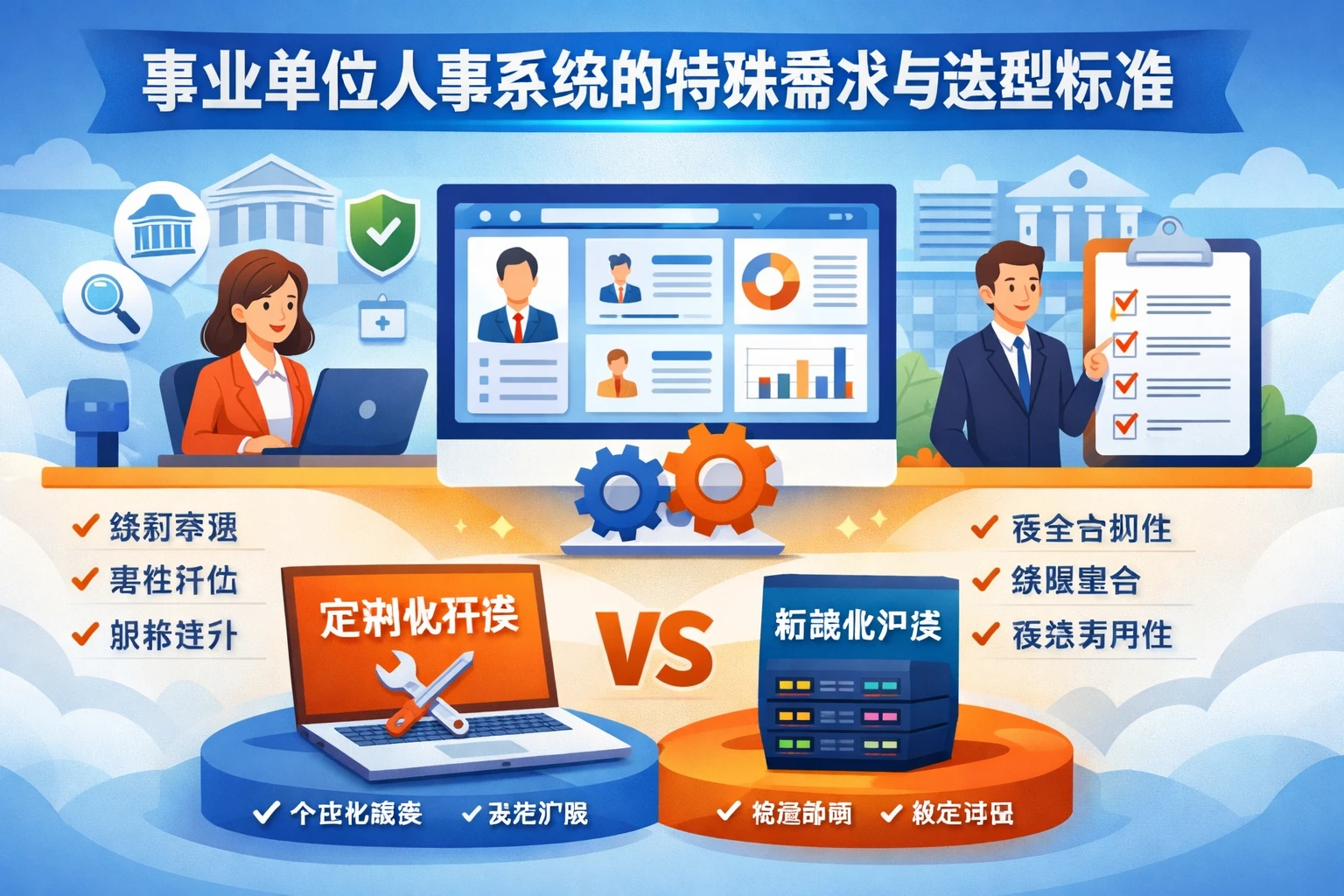 事业单位人事系统的特殊需求与选型标准