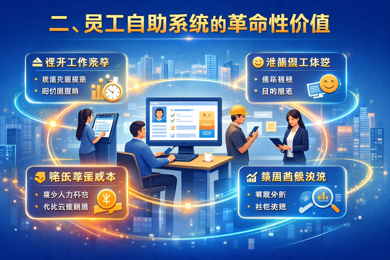 二、员工自助系统的革命性价值