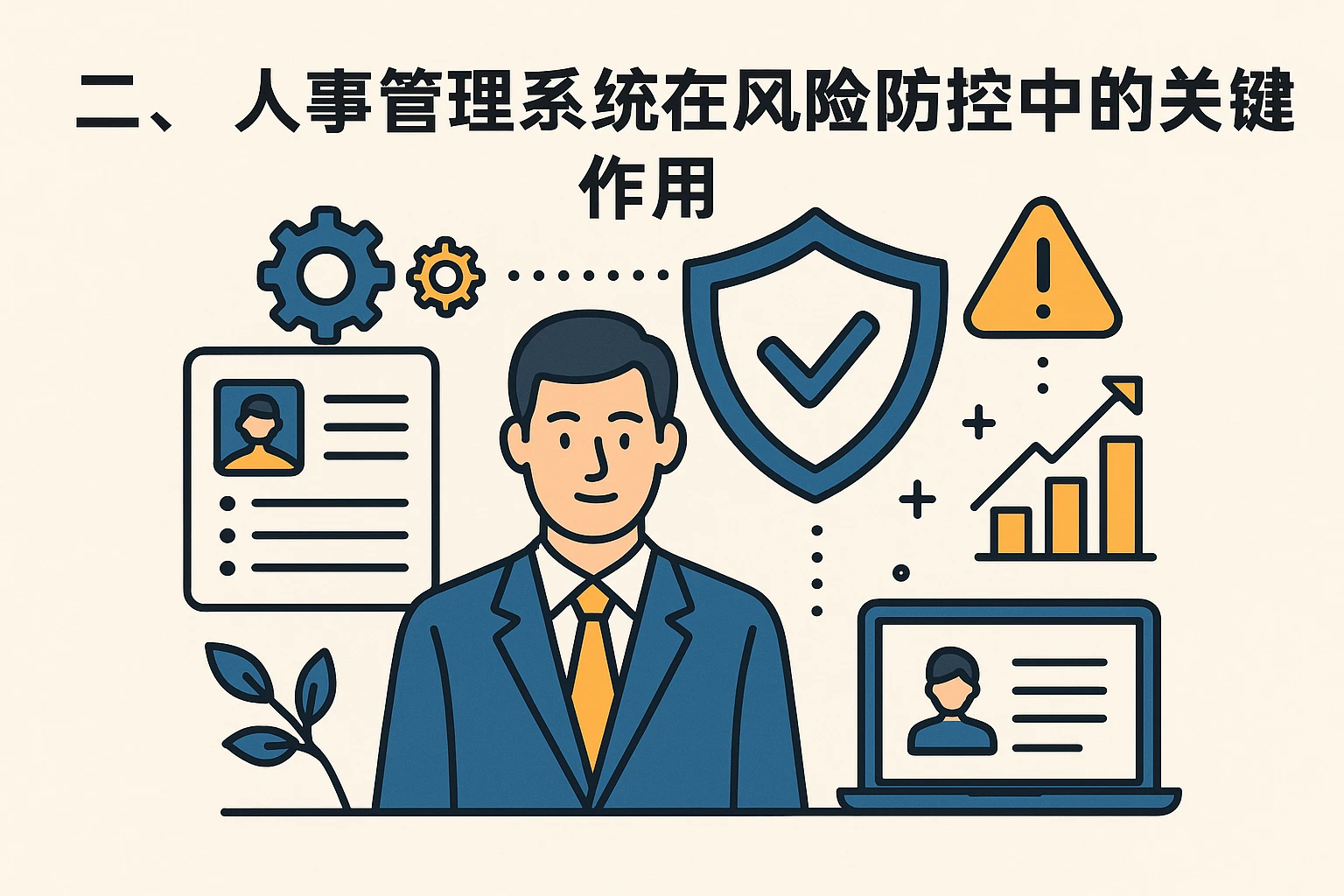 二、人事管理系统在风险防控中的关键作用