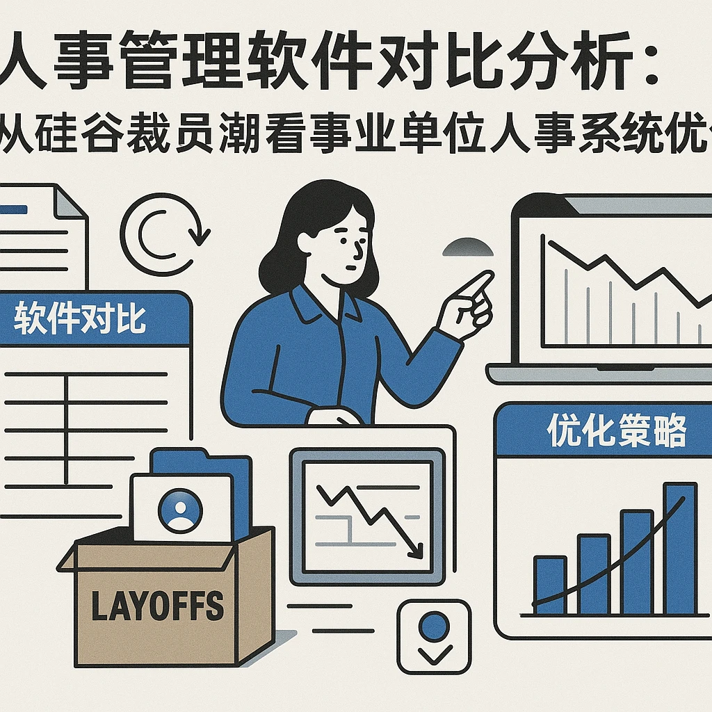 人事管理软件对比分析：从硅谷裁员潮看事业单位人事系统优化策略