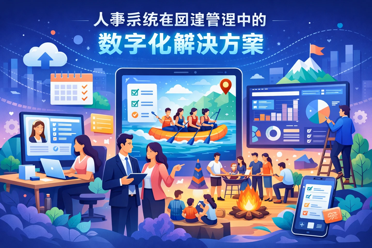 人事系统在团建管理中的数字化解决方案