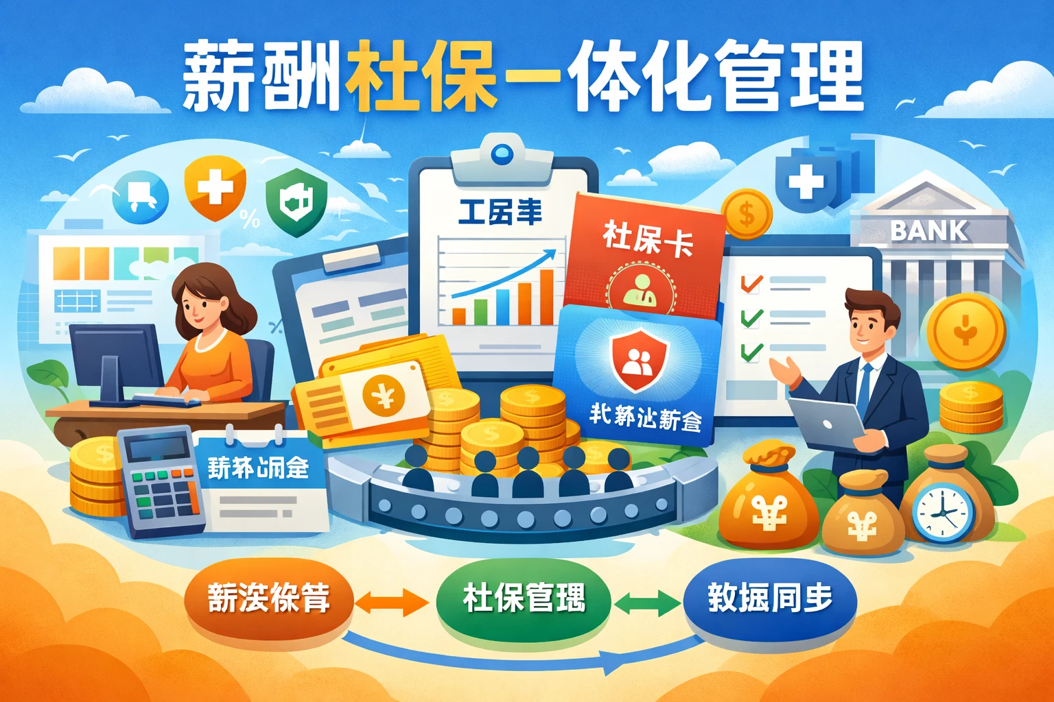 薪酬社保一体化管理
