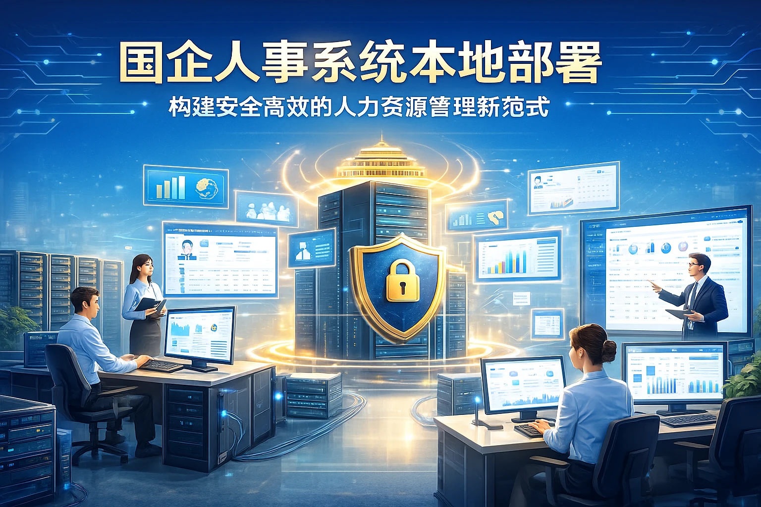 国企人事系统本地部署:构建安全高效的人力资源管理新范式