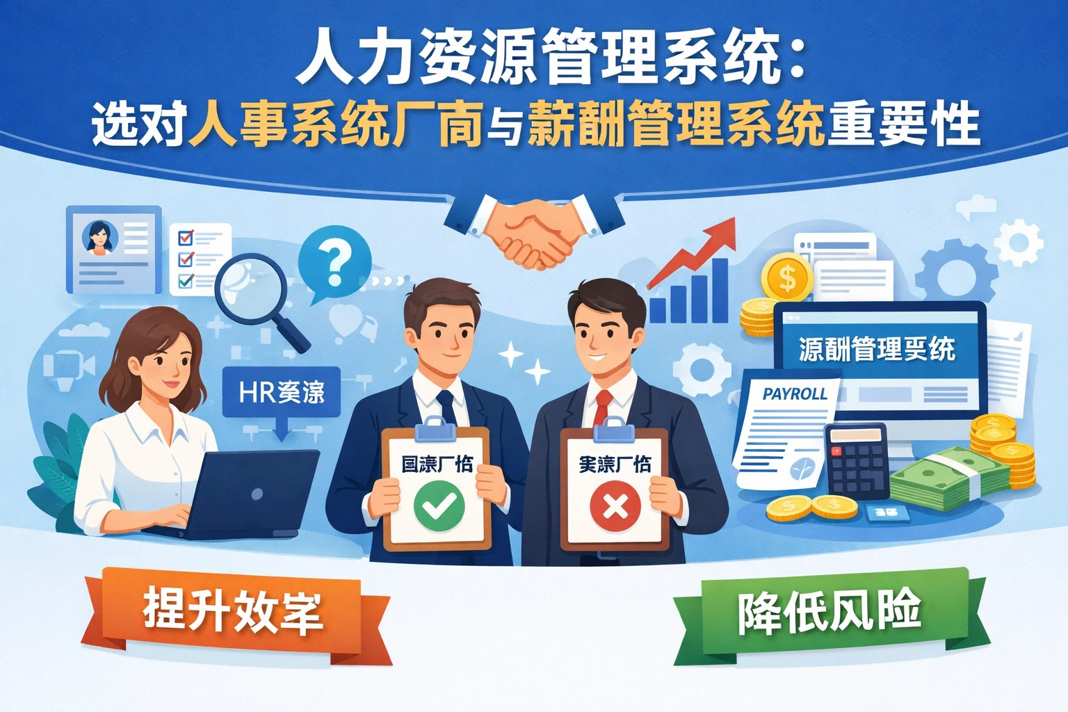 人力资源管理系统：选对人事系统厂商与薪酬管理系统的重要性