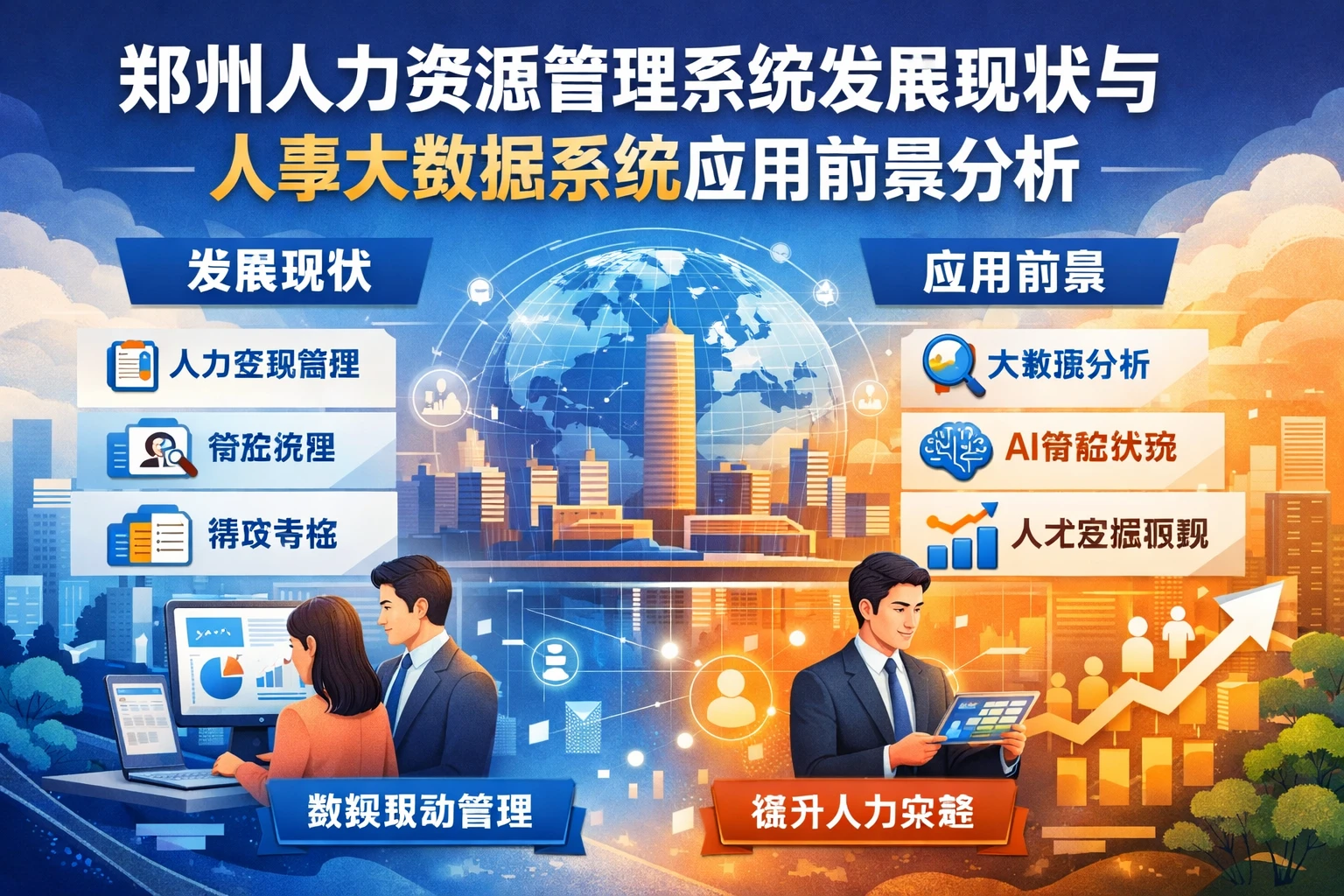 郑州人力资源管理系统发展现状与人事大数据系统应用前景分析