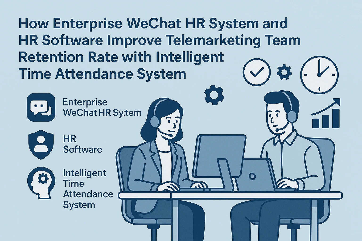 企业微信人事系统与人力资源软件如何通过智能考勤系统提升电话销售团队留存率