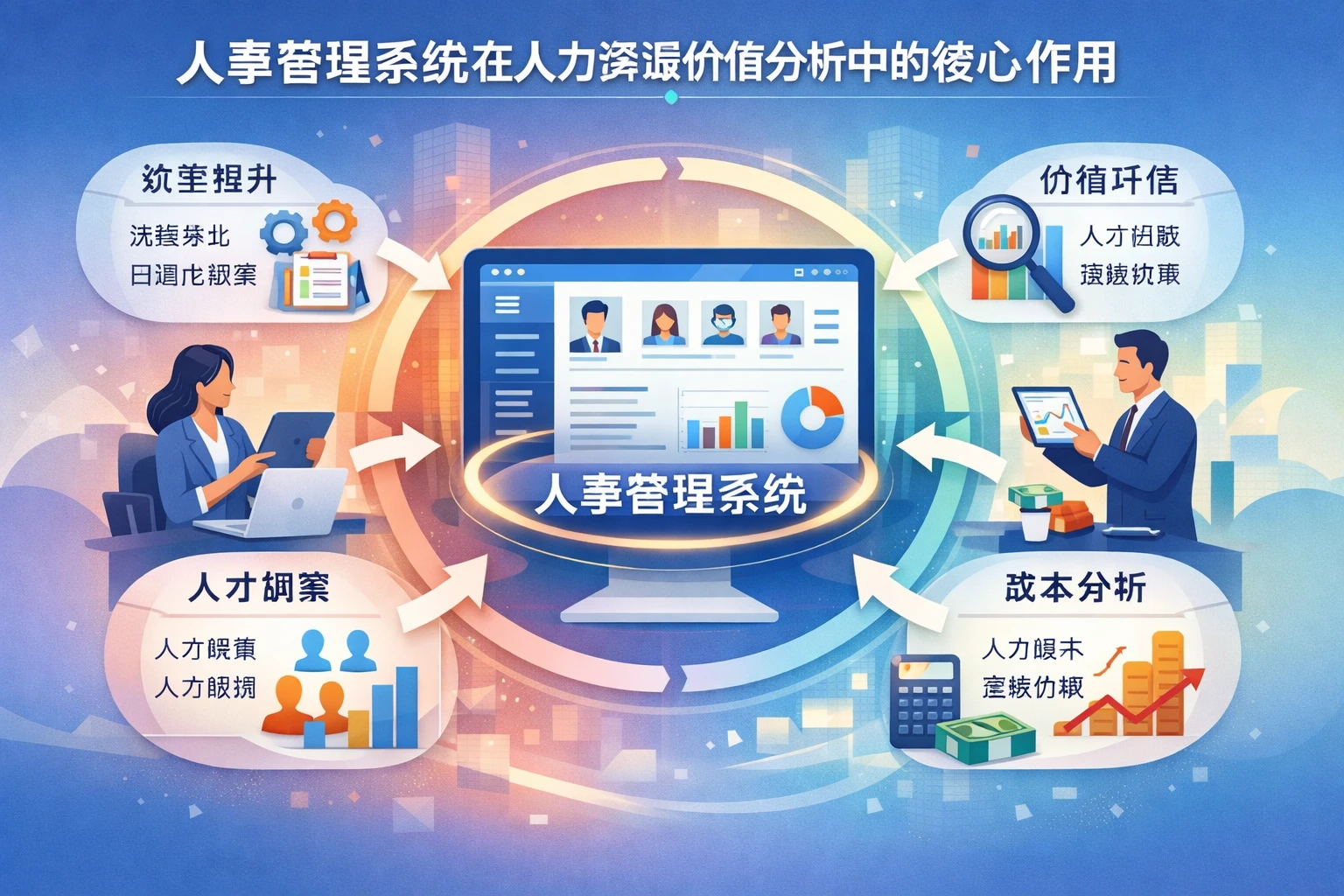 人事管理系统在人力资源价值分析中的核心作用