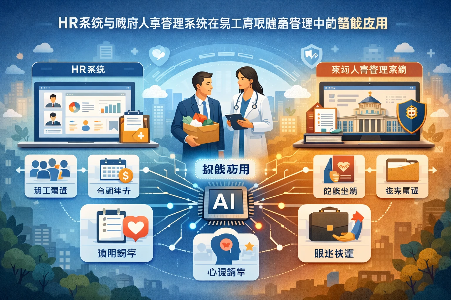 HR系统与政府人事管理系统在员工离职健康管理中的智能应用