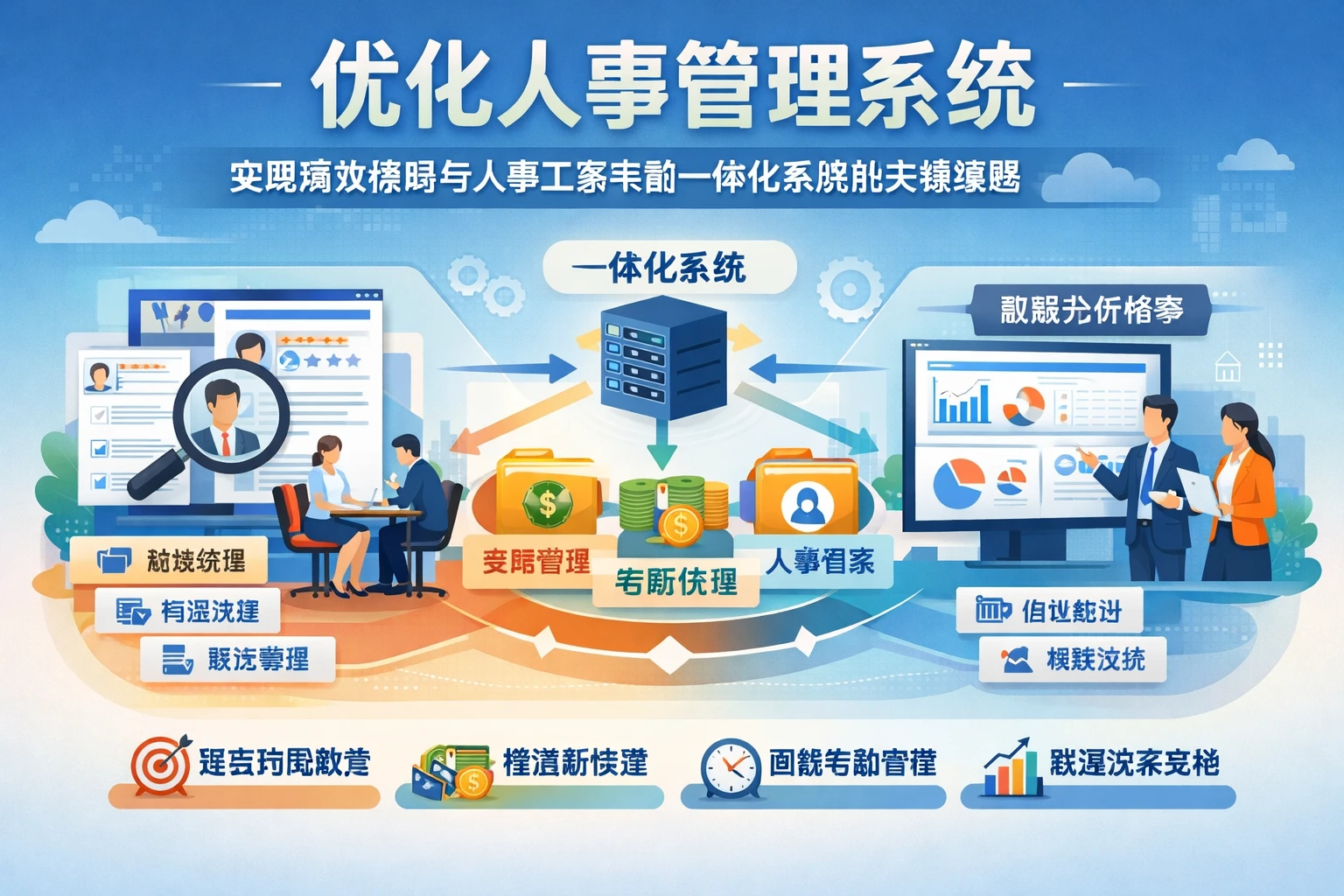 优化人事管理系统：实现高效招聘与人事工资考勤一体化系统的关键策略