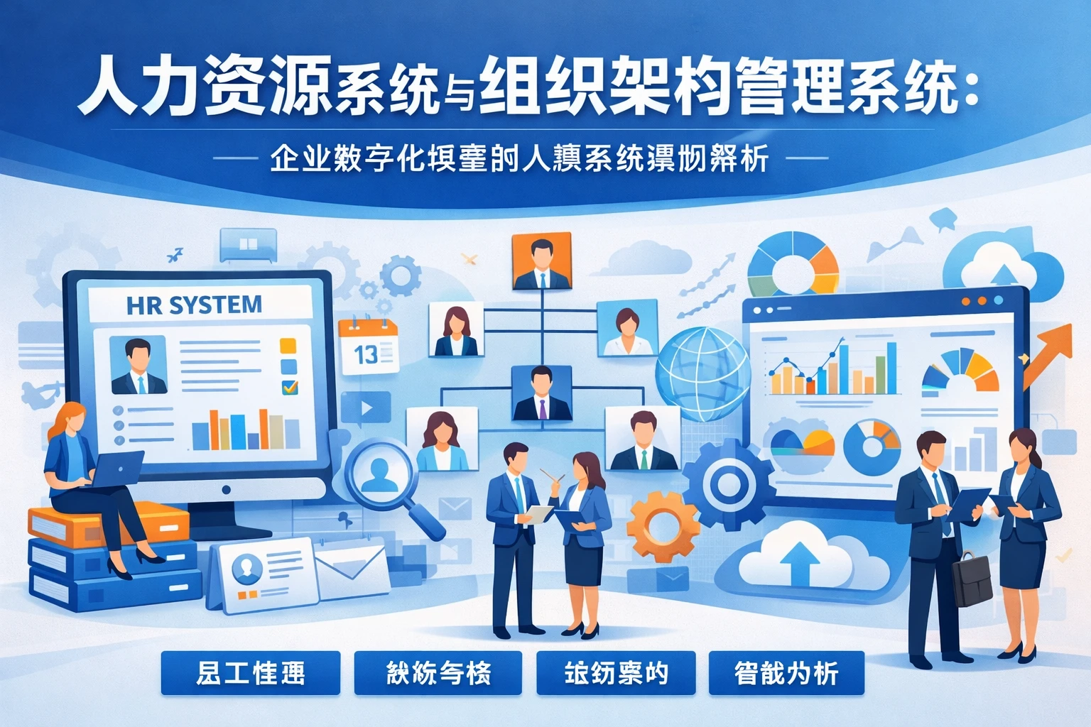人力资源系统与组织架构管理系统：企业数字化转型的人事系统案例解析