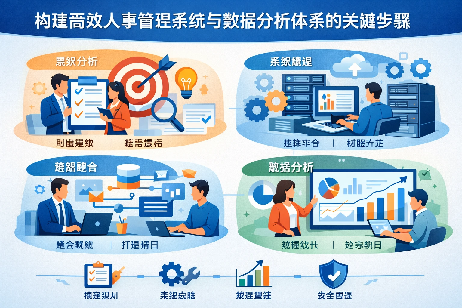 构建高效人事管理系统与数据分析体系的关键步骤