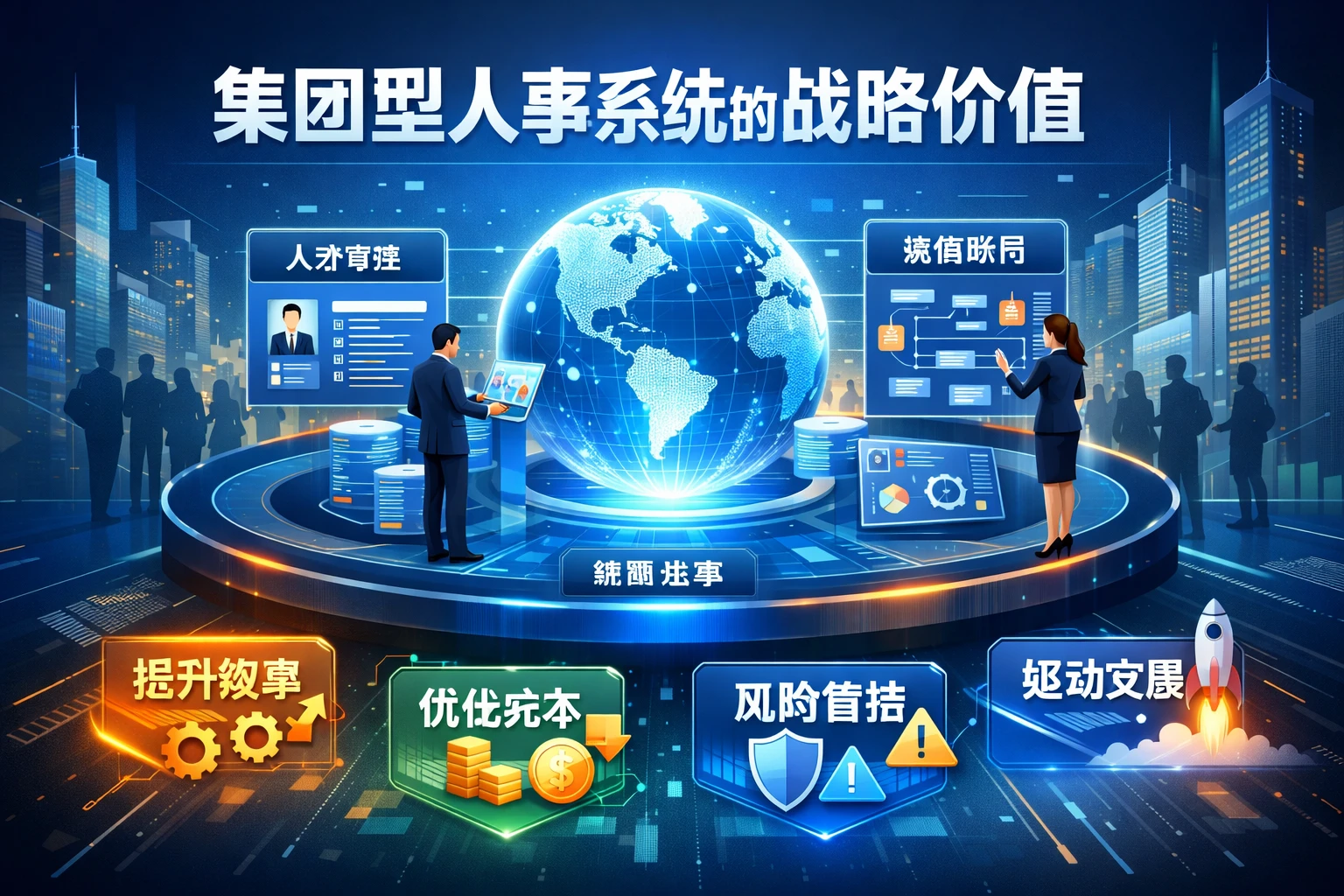 集团型人事系统的战略价值